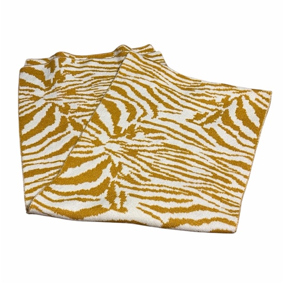 philosophy jr Accessories - Yellow and White Zebra Print wrap